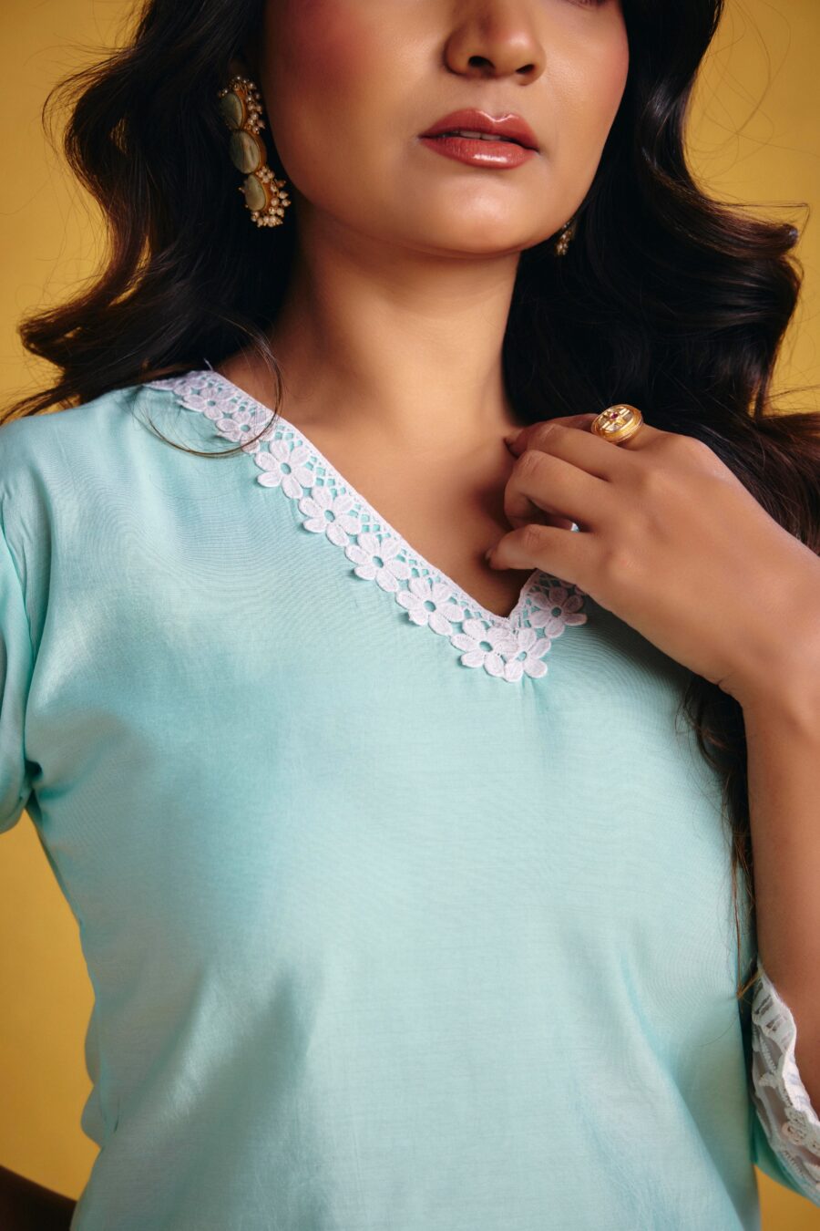 Mint Green Kurta Set